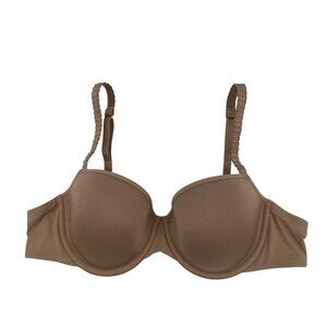Third Love Bra 36B Tan Brown 24/7 Classic T Shirt Underwire Lightly Lined